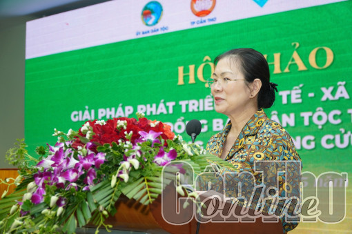 Đề xuất nhiều giải pháp phát triển kinh tế - xã hội bền vững đối với đồng bào dân tộc thiểu số vùng ĐBSCL