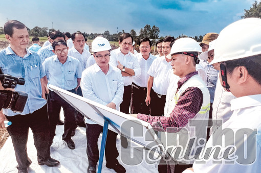 Đồng hành cùng nhà đầu tư triển khai Khu công nghiệp Vĩnh Thạnh, giai đoạn 1