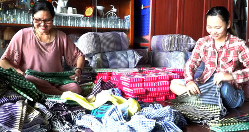 Làng nghề dệt choàng Long Khánh được công nhận di sản văn hóa