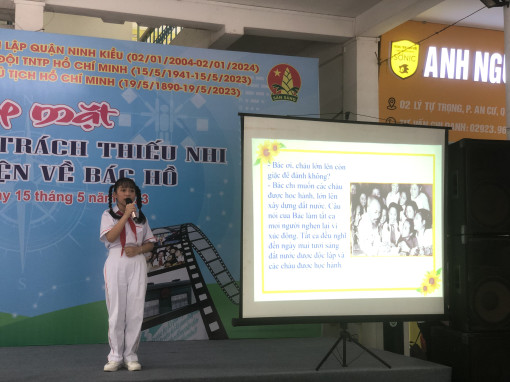 Họp mặt cán bộ phụ trách thiếu nhi và kể chuyện về Bác Hồ