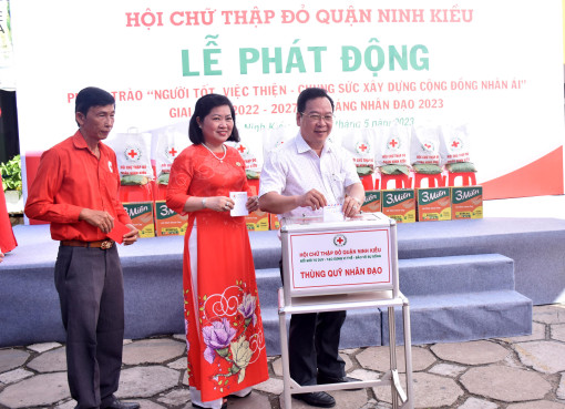 Nhiều hoạt động Tháng Nhân đạo năm 2023