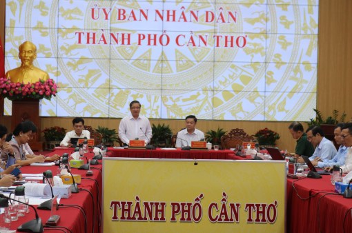 Khẩn trương hoàn thiện quy hoạch TP Cần Thơ thời kỳ 2021-2030,
tầm nhìn đến 2050