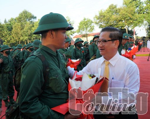 Ðảng ủy Quân sự quận Bình Thủy sơ kết giữa nhiệm kỳ 2020-2025