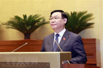 Phát biểu của Chủ tịch Quốc hội Vương Đình Huệ khai mạc Kỳ họp thứ 5