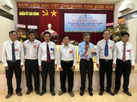 Đại hội Đại biểu Người Công giáo Việt Nam xây dựng và bảo vệ Tổ quốc, quận Cái Răng nhiệm kỳ 2022-2027