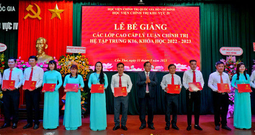 404 cán bộ hoàn thành chương trình đào tạo Cao cấp lý luận chính trị