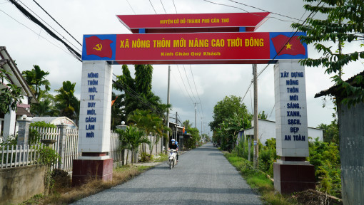  Thới Đông bảo đảm an toàn giao thông