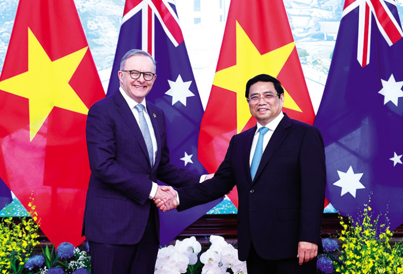 Thủ tướng Chính phủ Phạm Minh Chính hội đàm với Thủ tướng Australia Anthony Albanese