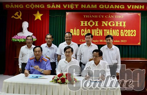Ký kết chương trình phối hợp công tác trong việc giải quyết các vấn đề nhân dân quan tâm