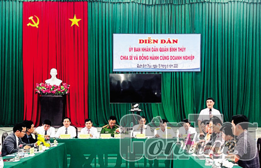 Chia sẻ và đồng hành cùng doanh nghiệp vượt khó