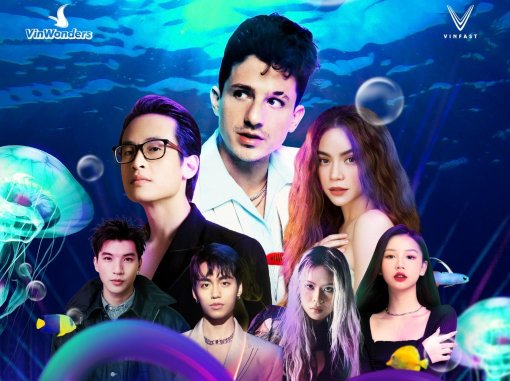 8Wonder mở bán vé - công bố dàn sao Việt biểu diễn cùng Charlie Puth