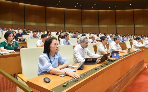 Thông qua Luật Giao dịch điện tử (sửa đổi) và Luật sửa đổi, bổ sung một số điều của Luật Công an nhân dân