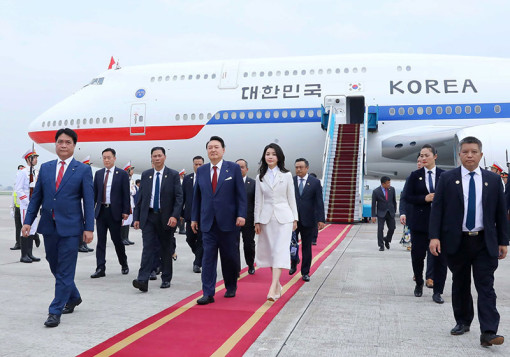 Tổng thống Hàn Quốc bắt đầu thăm cấp Nhà nước tới Việt Nam