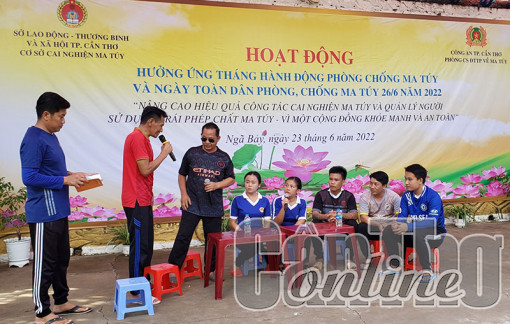 Vì một cộng đồng sạch ma túy