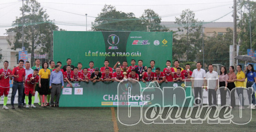 Bế mạc Giải bóng đá sân 7 tranh Cúp Truyền hình Cần Thơ lần I