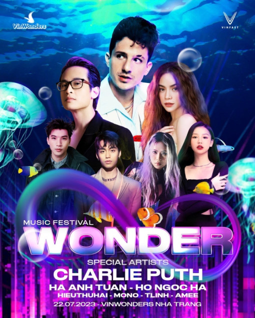 Có gì trong tấm vé quyền năng gặp Charlie Puth tại 8Wonder?