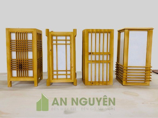 Những mẫu đèn gỗ đẹp trang trí nội thất không phải ai cũng biết