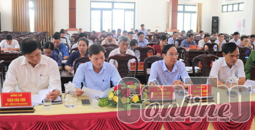 Quận ủy Ô Môn, Huyện ủy Vĩnh Thạnh, Phong Điền sơ kết tình hình thực hiện nhiệm vụ 6 tháng đầu năm