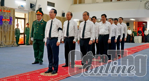 Lãnh đạo Đảng, Nhà nước và các tỉnh, thành phố viếng đồng chí Lê Phước Thọ, nguyên Trưởng Ban Tổ chức Trung ương