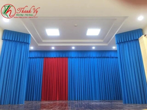 Rèm hội trường sang trọng, giá rẻ tại Rèm Cửa Thanh Vy