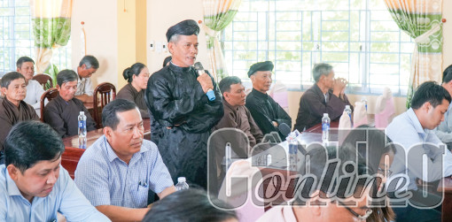 Đại biểu Quốc hội TP Cần Thơ tiếp xúc cử tri tại quận Bình Thủy, Ô Môn và huyện Thới Lai