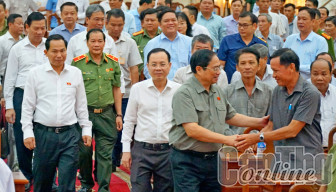 Thủ tướng Phạm Minh Chính giải đáp thấu đáo nhiều vấn đề cử tri TP Cần Thơ quan tâm, kiến nghị