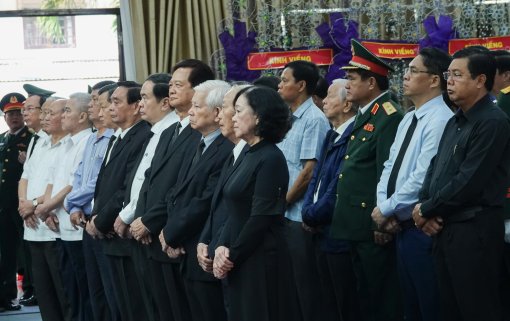 Tổ chức trọng thể Lễ truy điệu đồng chí Lê Phước Thọ, nguyên Trưởng Ban Tổ chức Trung ương