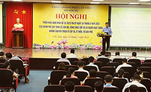 Triển khai nghị định mới quy định về cán bộ, công chức cấp xã