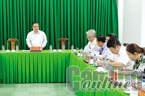 Tập trung tháo gỡ khó khăn, vướng mắc trong hoạt động sản xuất, kinh doanh cho doanh nghiệp