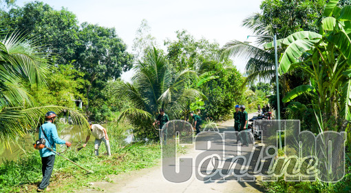 Cựu chiến binh tham gia đảm bảo an toàn giao thông
