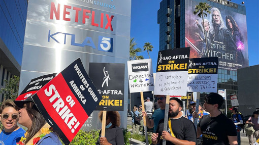 Hollywood khủng hoảng vì đình công