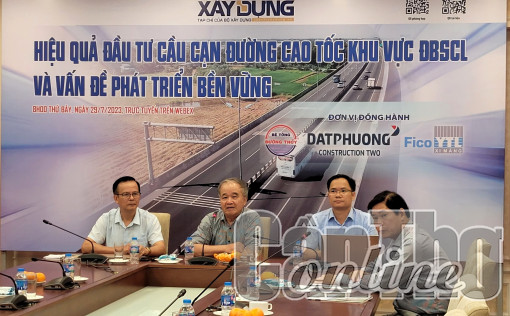 Hội thảo hiệu quả đầu tư cầu cạn đường cao tốc vùng ĐBSCL và vấn đề phát triển bền vững