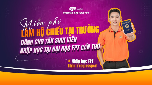 Trường đại học làm hộ chiếu miễn phí cho tất cả tân sinh viên