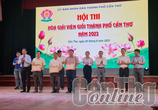 Sôi nổi Hội thi hòa giải viên giỏi
