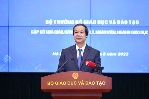 Mong các nhà giáo kiên định với mục tiêu đổi mới, các định hướng chiến lược của ngành