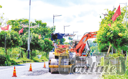 Phong Điền đẩy nhanh tiến độ các công trình, dự án