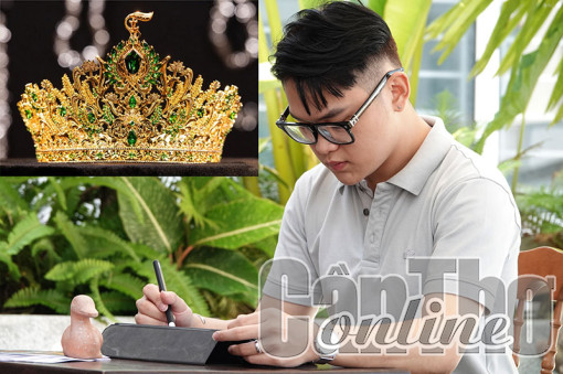 Nguyễn Hoàng Khang ghi dấu ấn với “Ðôi cánh hòa bình”