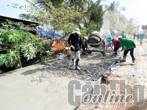 Nỗ lực thực hiện chương trình mục tiêu quốc gia xây dựng nông thôn mới