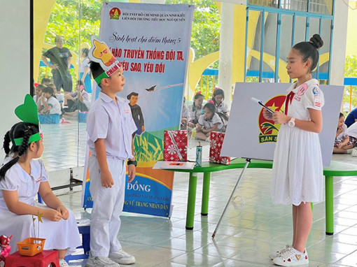 Triển khai thí điểm mô hình “Sinh hoạt Ðội số”