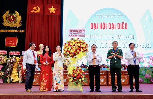 Đại hội đại biểu Hội Hữu nghị Việt Nam - Lào TP Cần Thơ, nhiệm kỳ 2023-2028