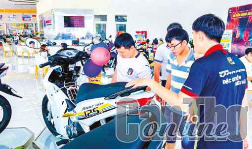 Sôi động thị trường xe gắn máy, xe máy điện