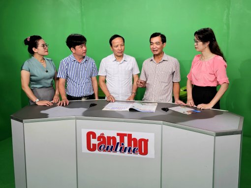 Báo Lai Châu thăm, trao đổi kinh nghiệm, nghiệp vụ tại Báo Cần Thơ