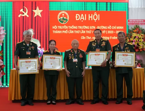 Đại hội Hội Truyền thống Trường Sơn - Đường Hồ Chí Minh TP Cần Thơ lần thứ I