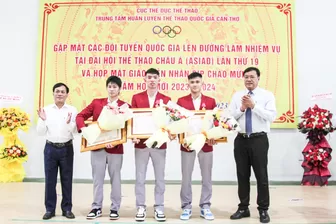 Đoàn thể thao Việt Nam nỗ lực đạt mục tiêu tại ASIAD 19