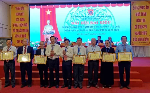 Đại hội đại biểu người Công giáo Việt Nam xây dựng và bảo vệ Tổ quốc TP Cần Thơ nhiệm kỳ 2023-2028