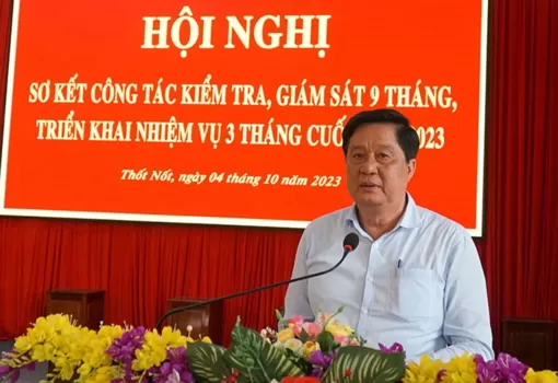 Tập trung hoàn thành kế hoạch công tác kiểm tra, giám sát năm 2023 bảo đảm chất lượng
