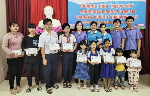 Nhiều hoạt động chăm lo, hỗ trợ phụ nữ và trẻ em