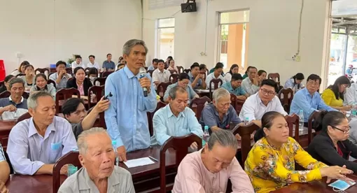 Cử tri Thốt Nốt, Cờ Ðỏ đề nghị đẩy nhanh tiến độ thực hiện dự án cao tốc ở khu vực ÐBSCL