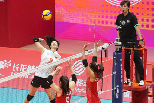 Thành tích mới của bóng chuyền nữ Việt Nam tại ASIAD