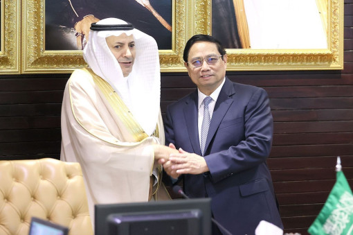 Thủ tướng Phạm Minh Chính dự Diễn đàn doanh nghiệp Việt Nam - Saudi Arabia